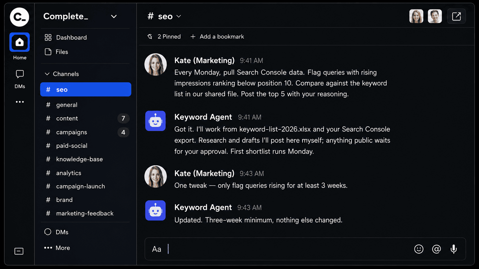 Complete AI SEO Dashboard
