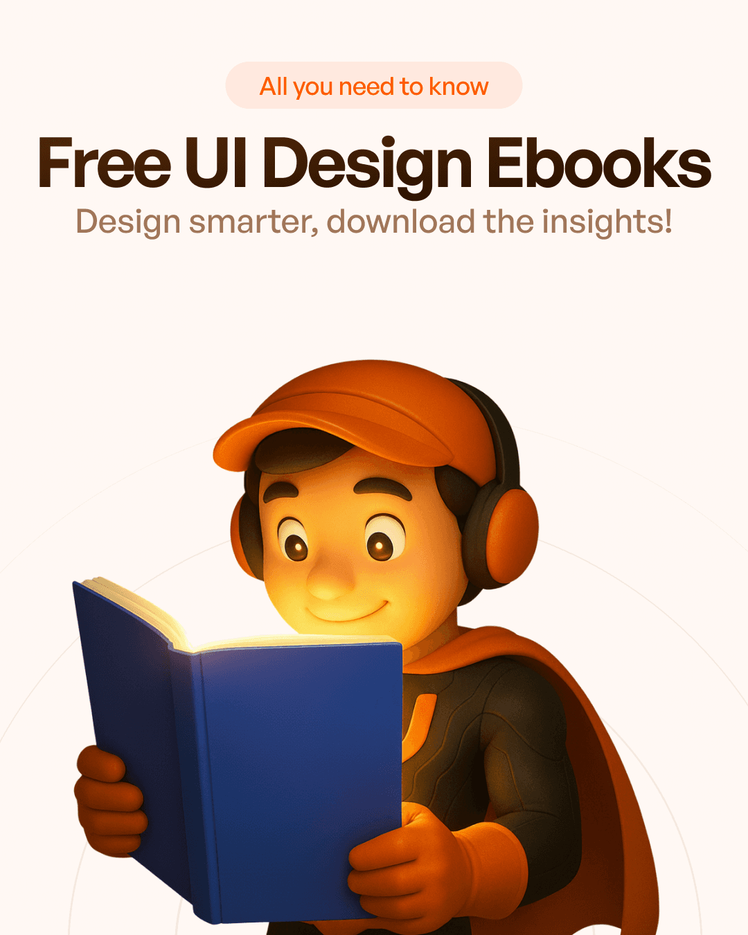 Upslide Mascot reading book