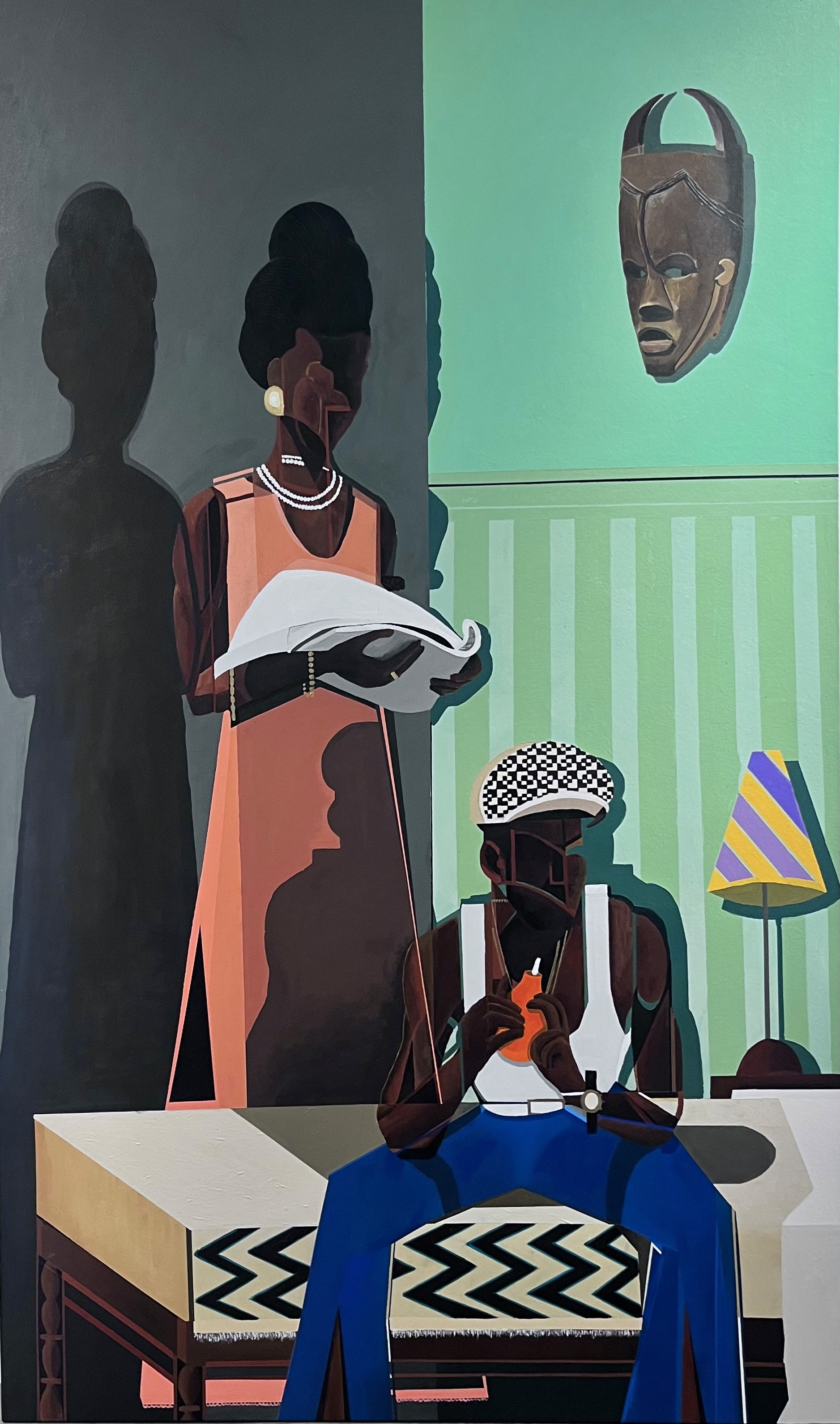 Carl-Édouard Keïta, Bassori and Gonaté, 2026. Courtesy Galerie Cécile Fakhoury, Abidjan, Dakar, Paris. Visuel presse de la sélection Galeries 2026 d’Art Basel Paris.