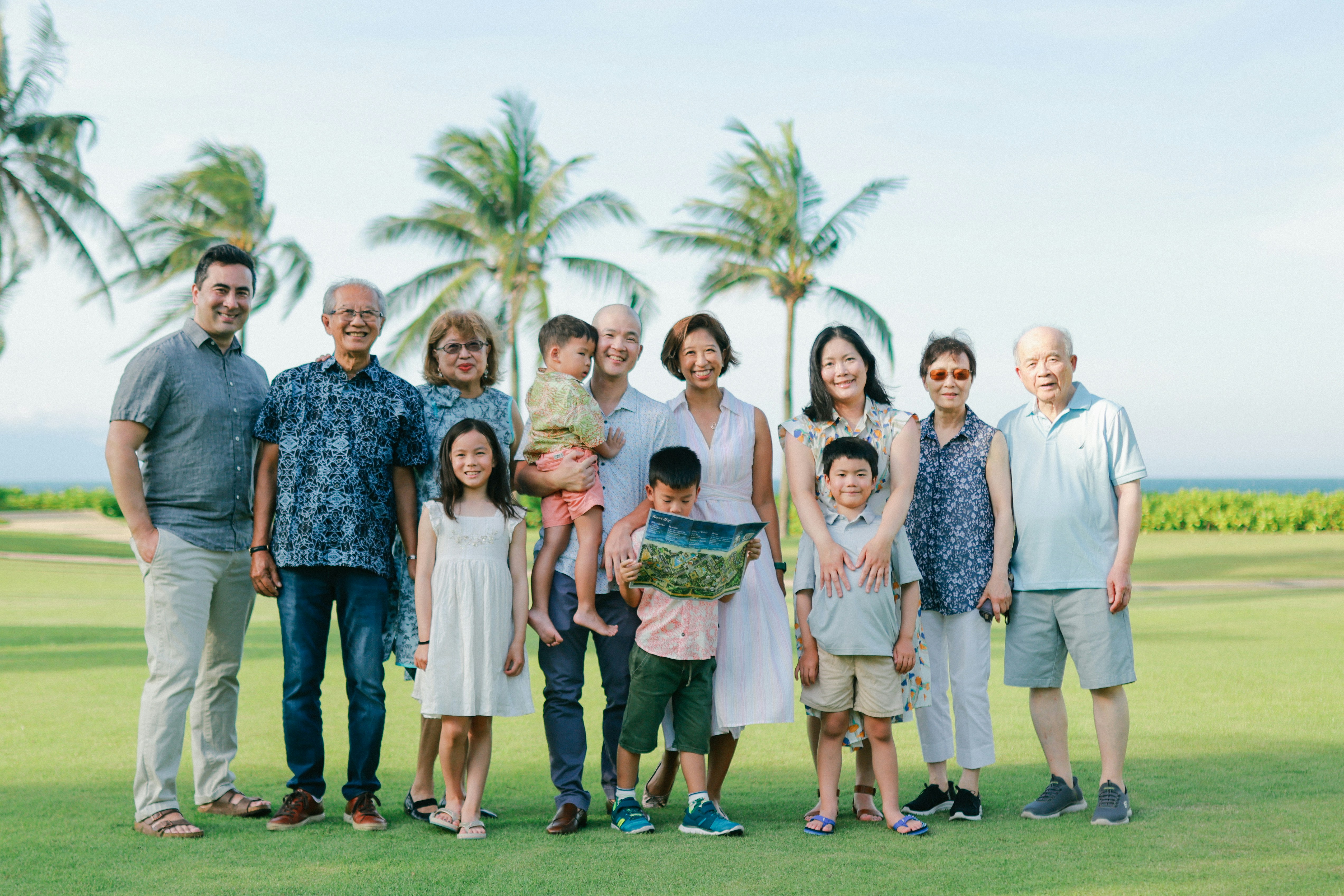 Local Hawaiʻi merchants interacting with customers inside a neighborhood shop.