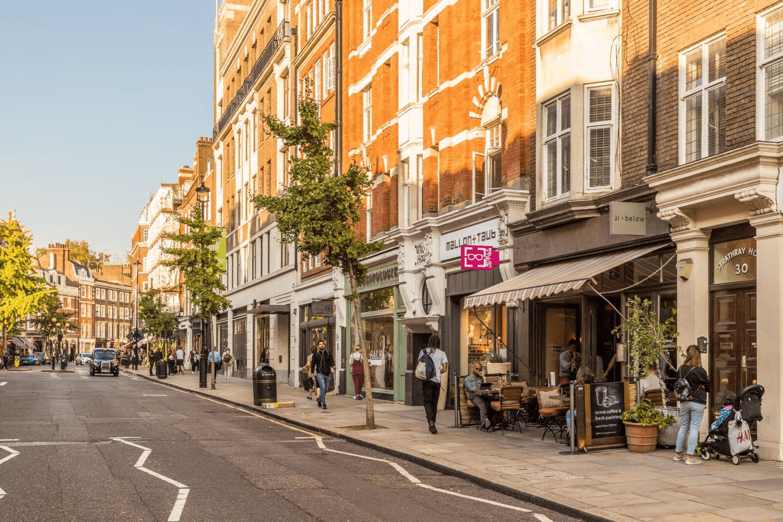 Image of marylebone street london