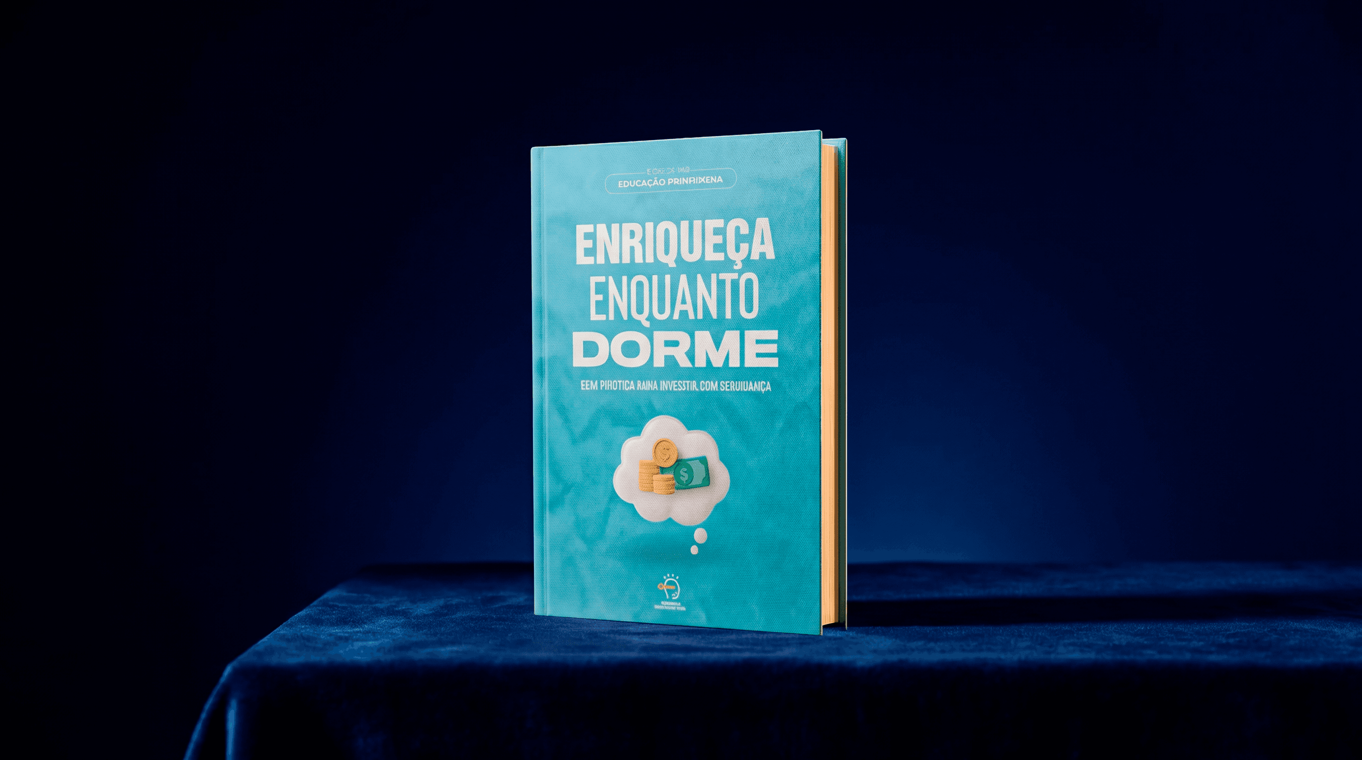 Livro Enriqueça Enquanto Dorme, de Milena Teles