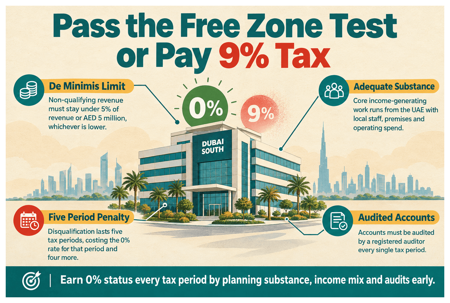 Infographic: What Is the Qualifying Free Zone Person Test