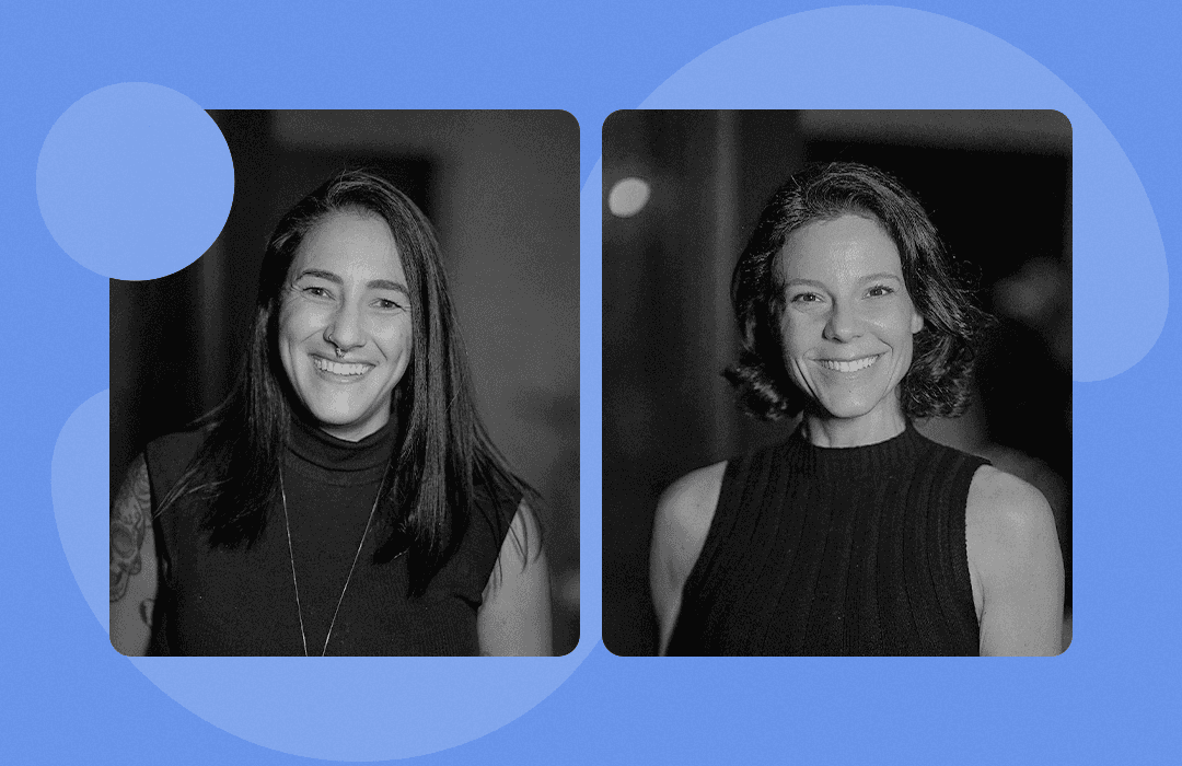 Ariadne Gomes (esquerda) e Patricia Foster (direita), especialistas em legal operations.