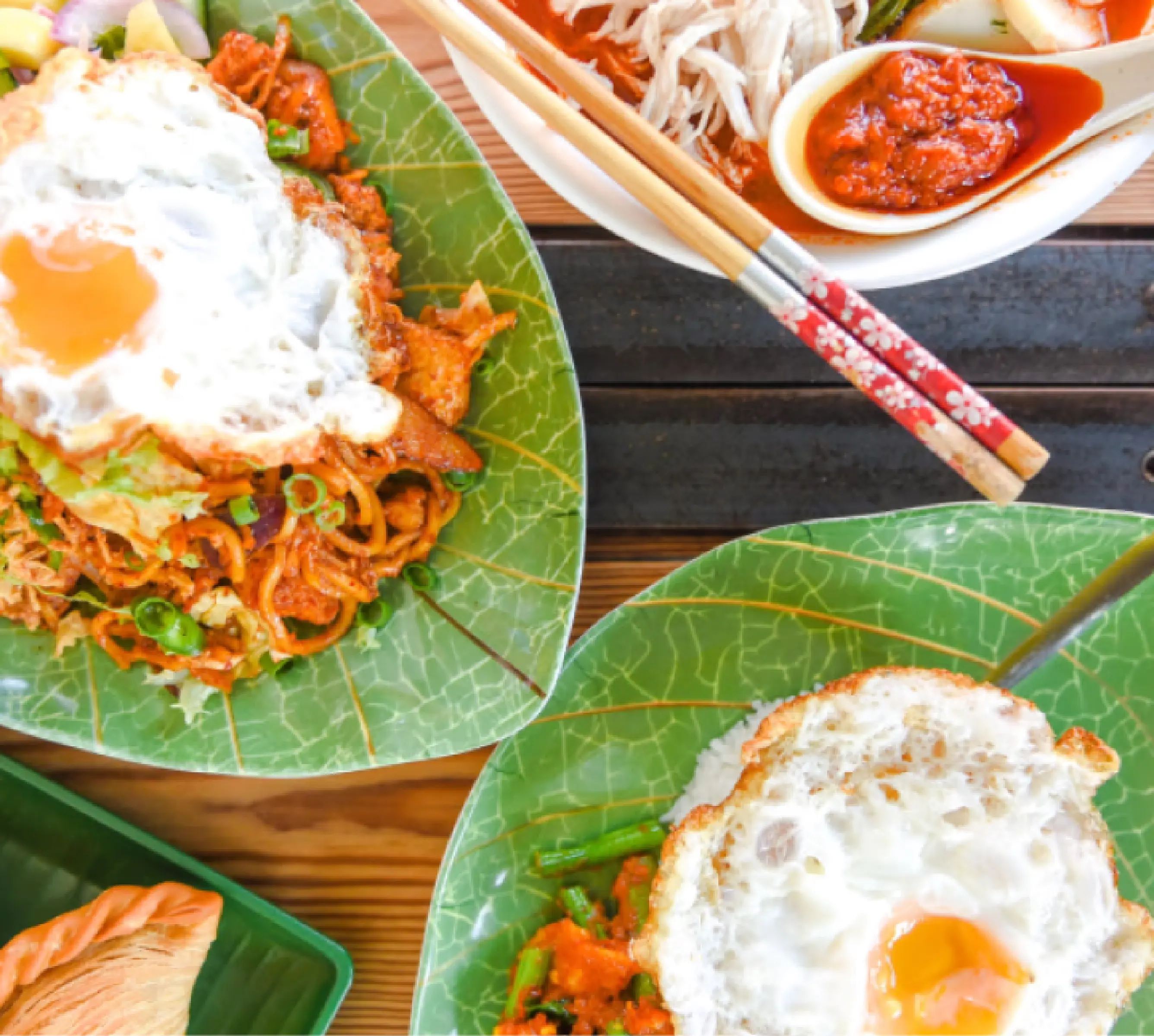 Malaysian dishes by lissa and pann