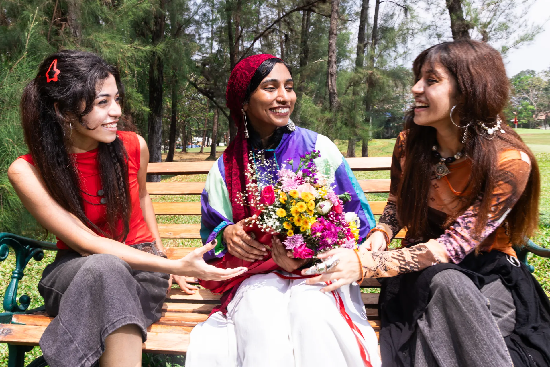 Man with surfing with paddle