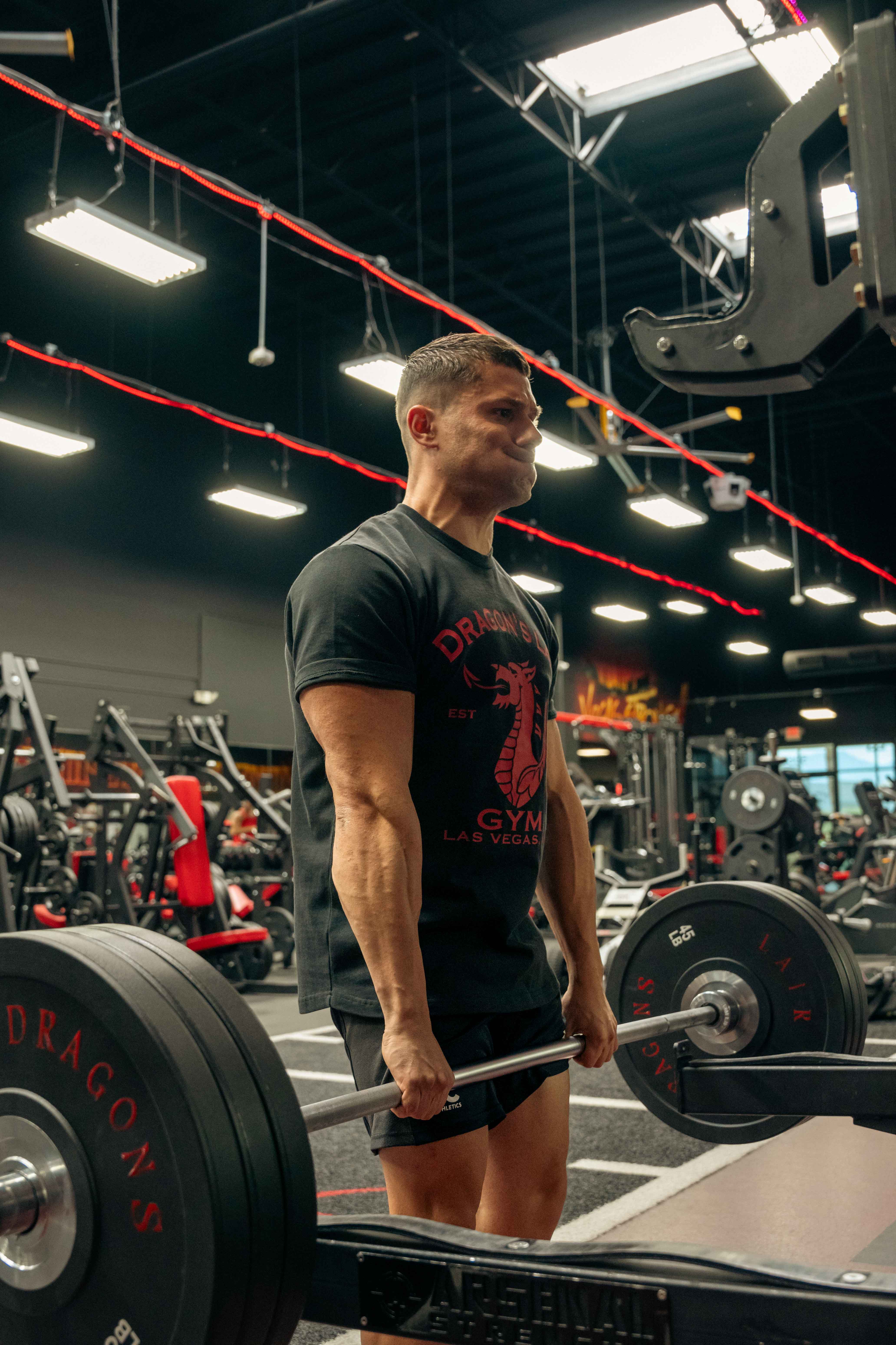 Athlete winning a race