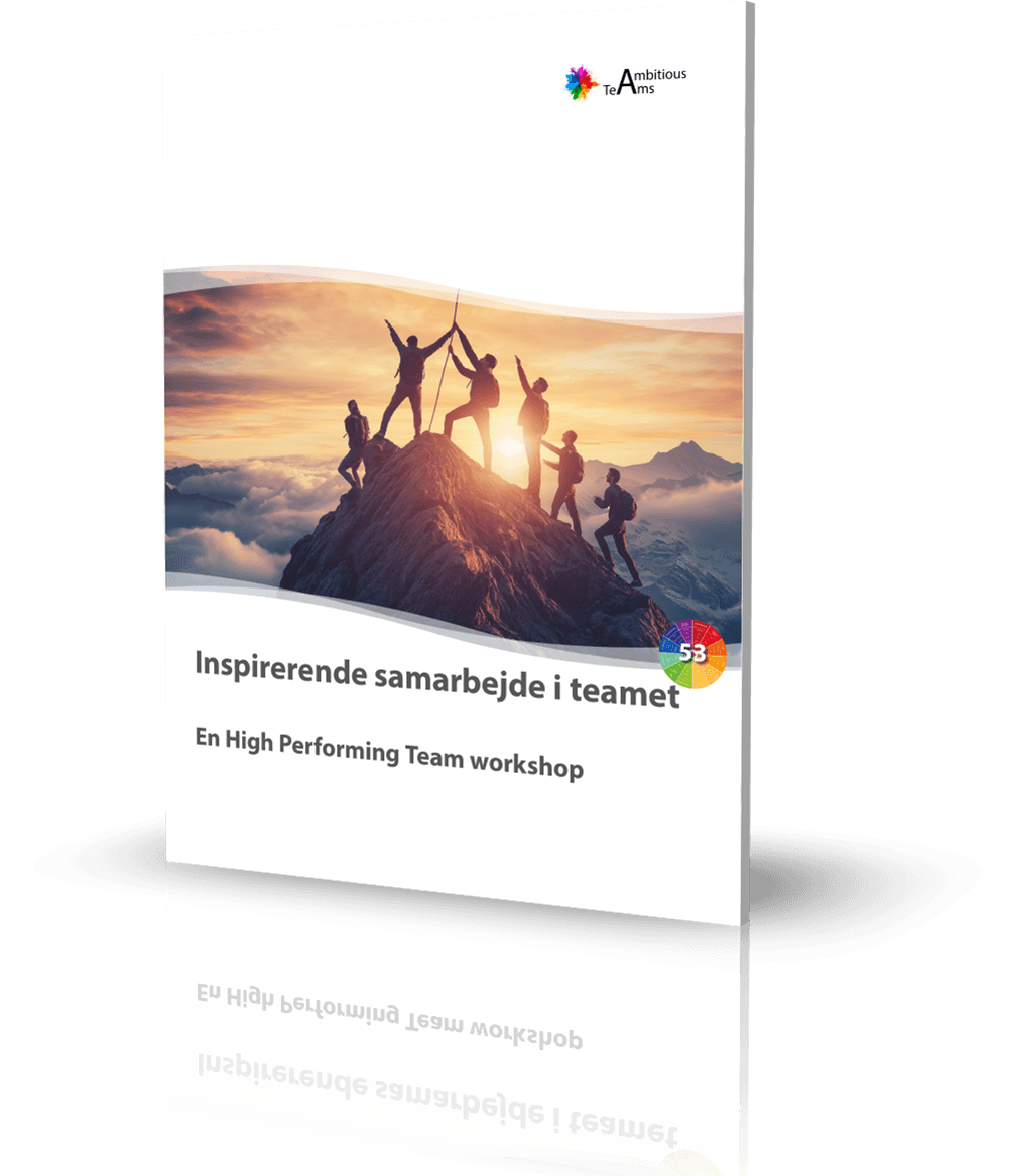 Workshopbogen Succesfuldt samarbejde teamet - en high performing team workshop.