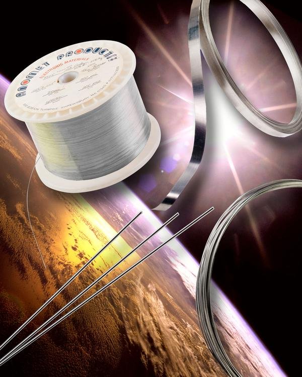 Anomet clad wire