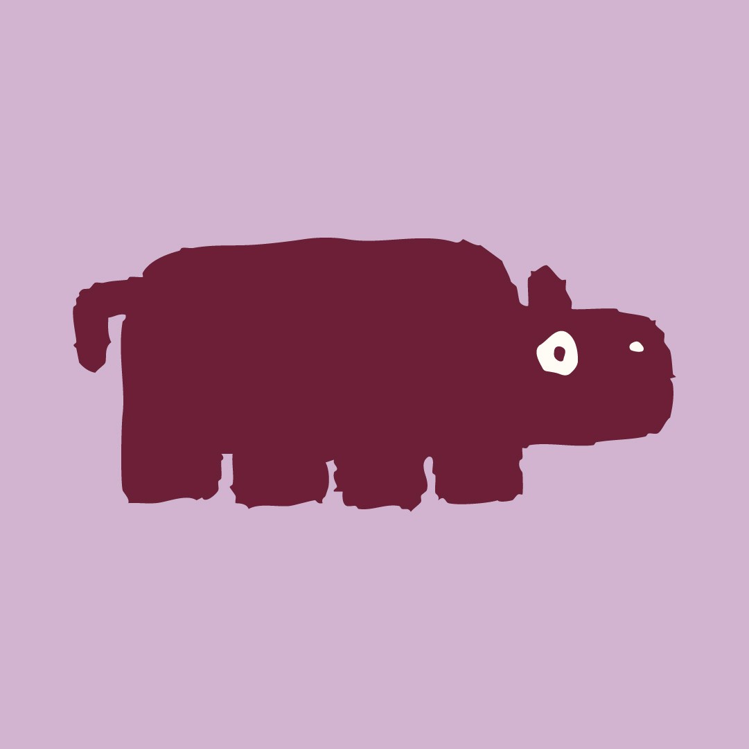 Illustration hippopotame
