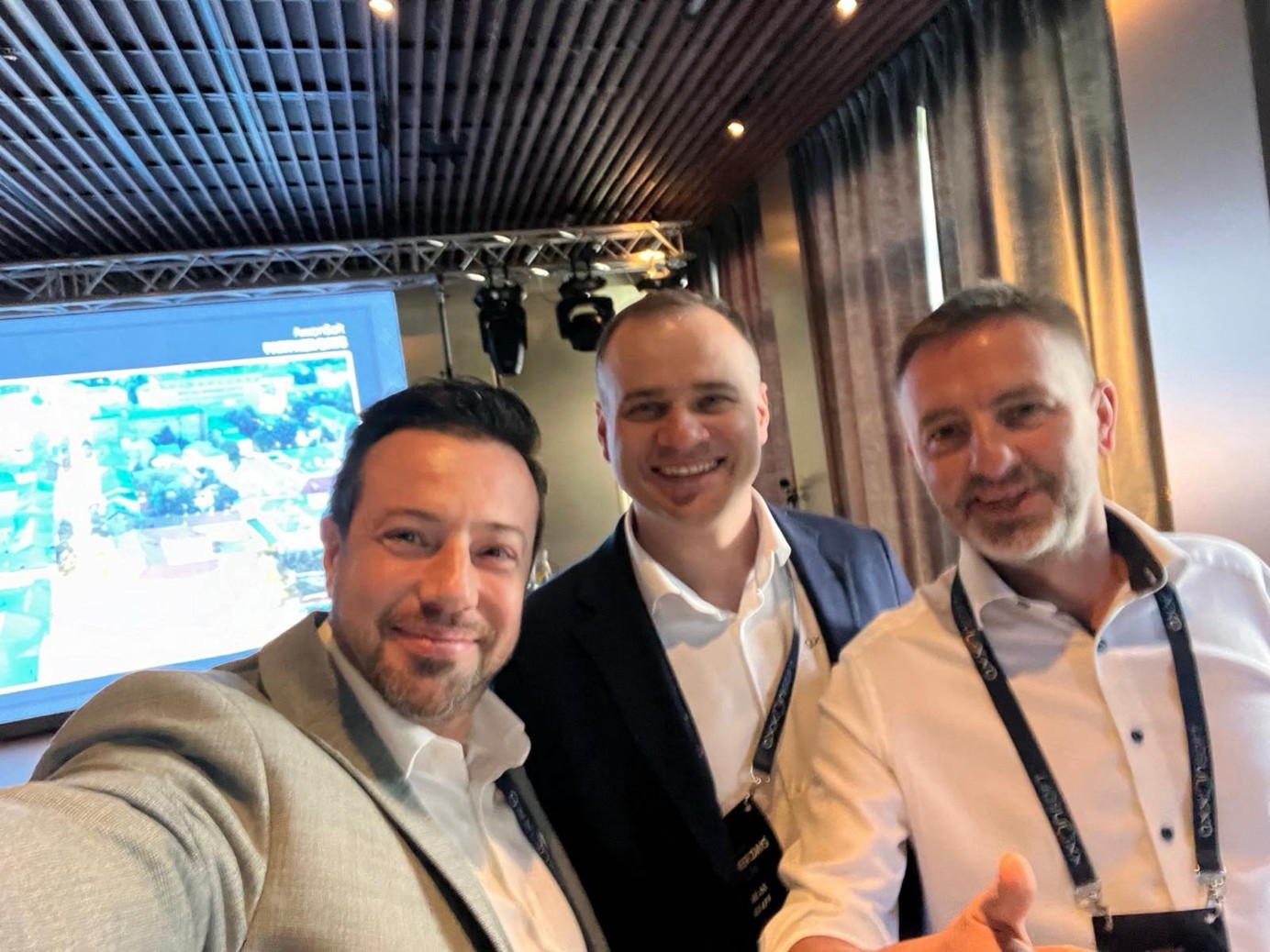 person sitting in a chair in front of a man