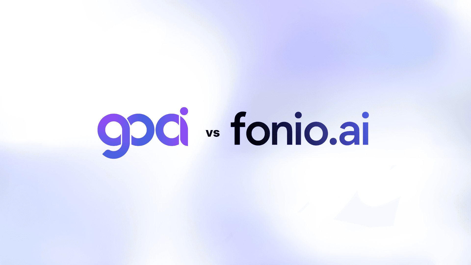 goai vs fonio Vergleich