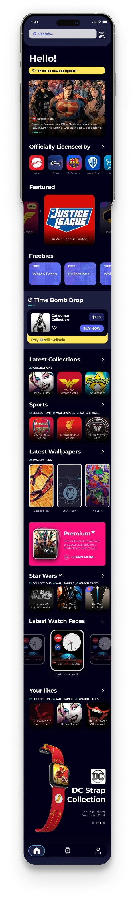 Leila Mobyfox Mobile Homescreen