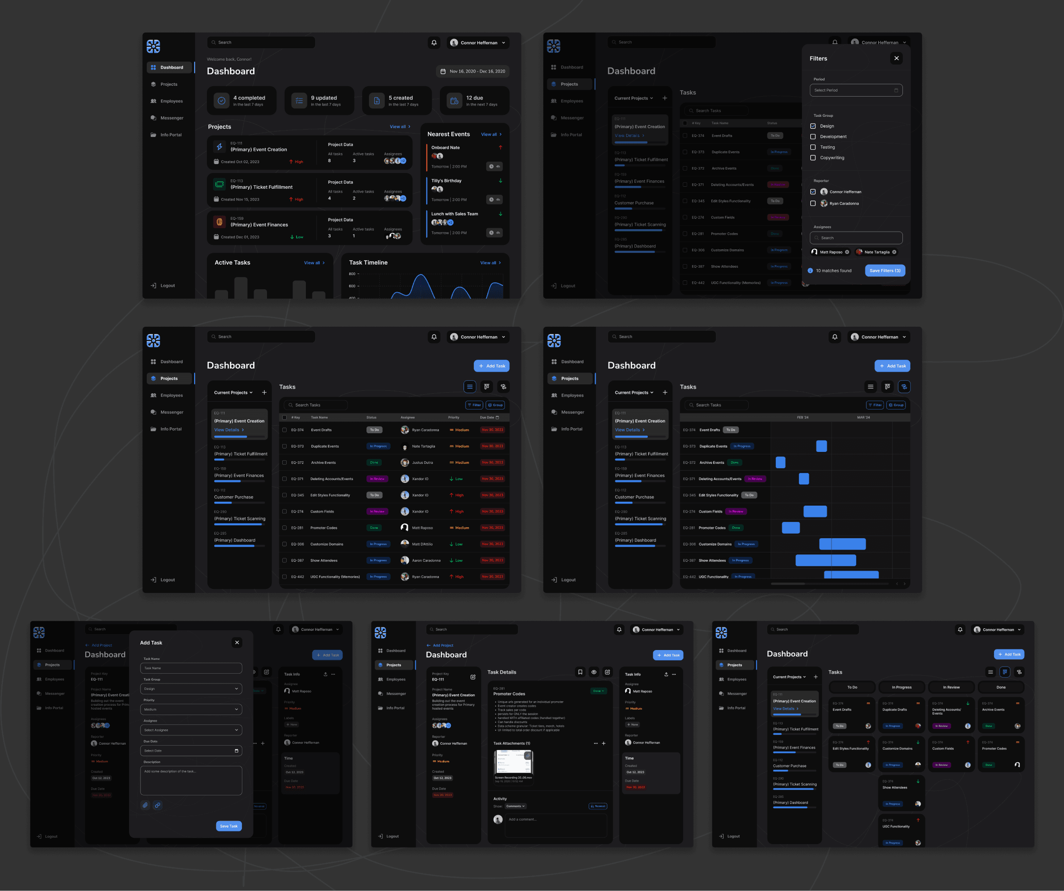 Taskflow Hi-Fi Frames