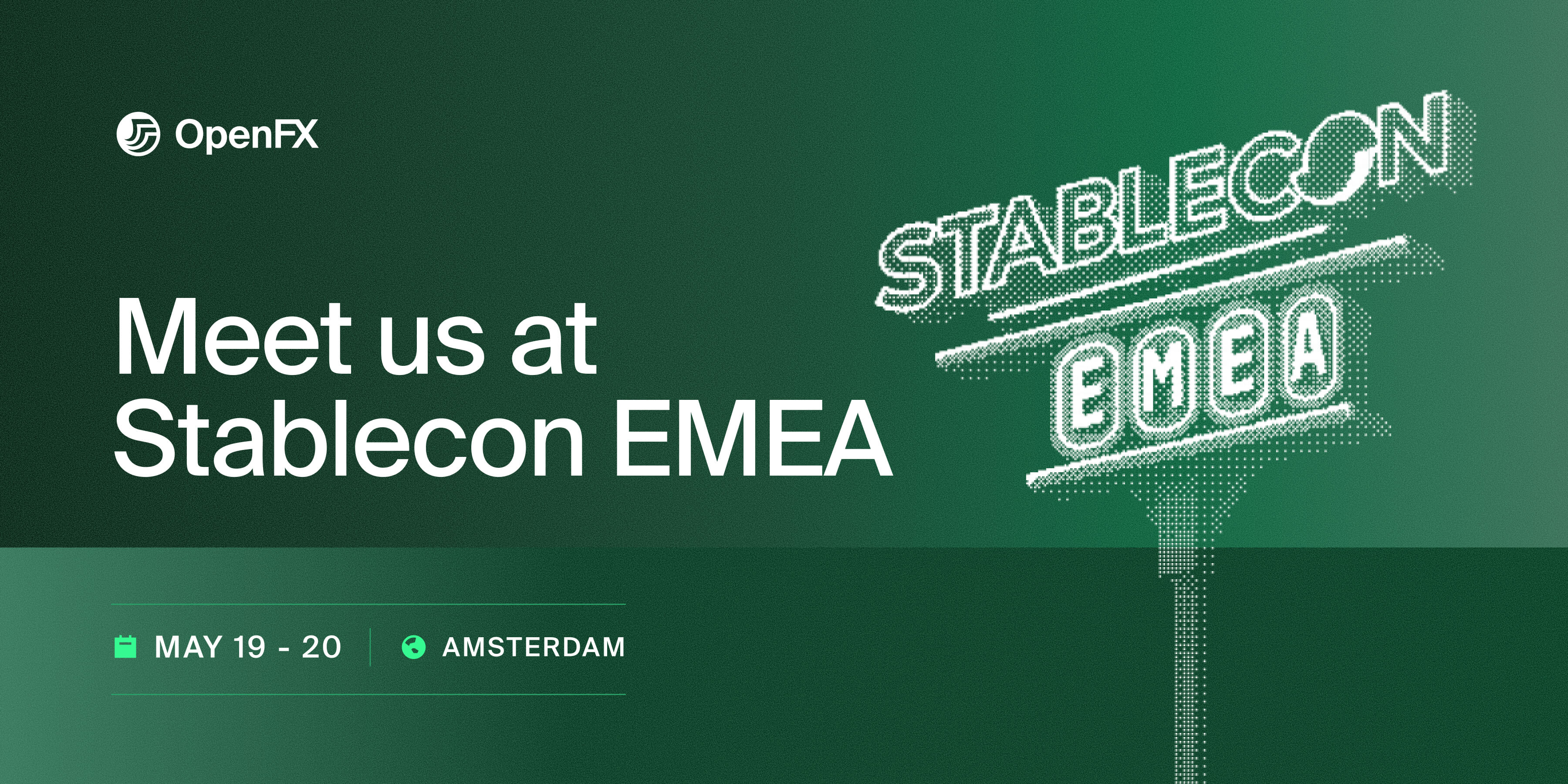 OpenFX at Stablecon EMEA '26