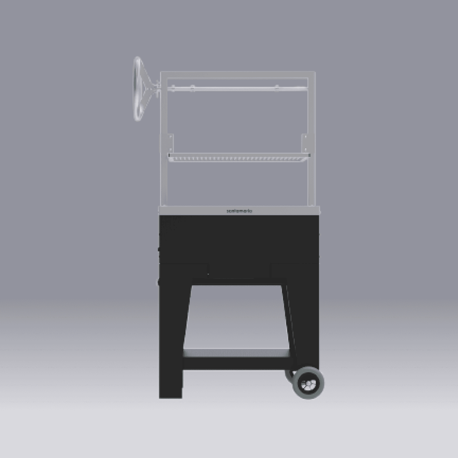 3D-Modell des Santa Maria Grills