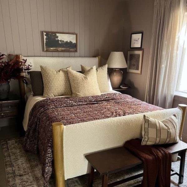 Cozy Taupe Bedroom