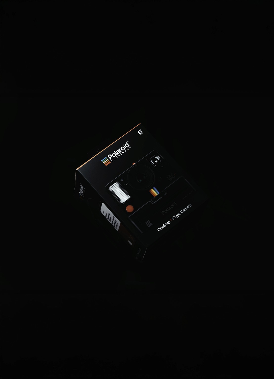 Polaroid On Black Clean Product Shot