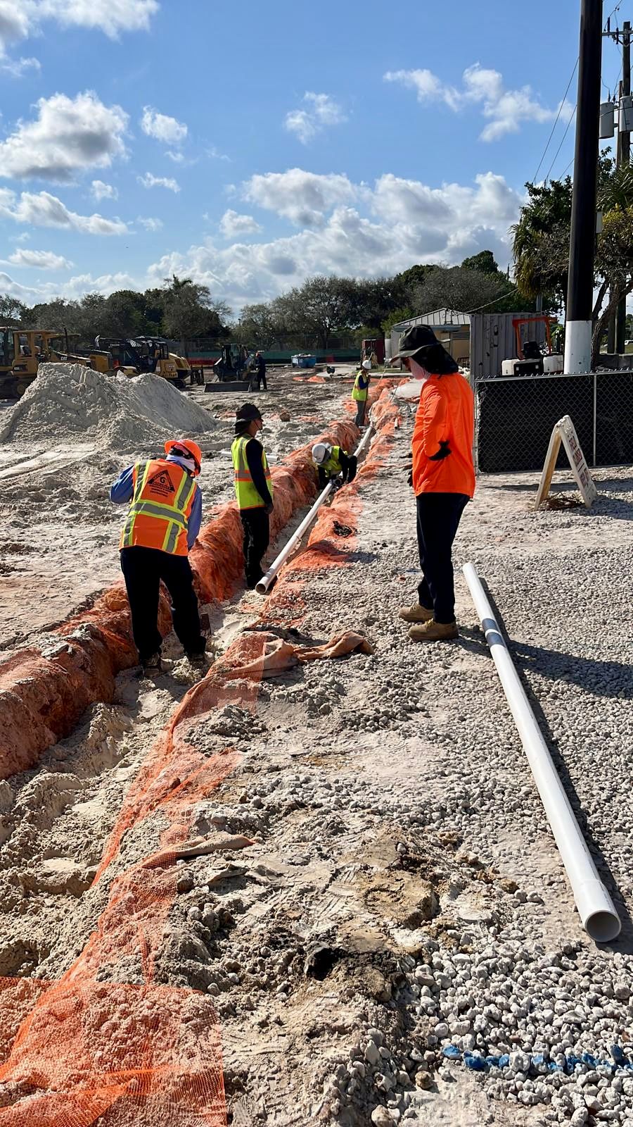 Irrigation installation