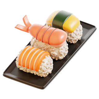 Free 3D sushi icon