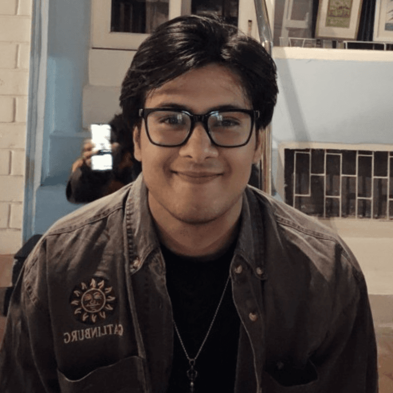 man in black suit jacket