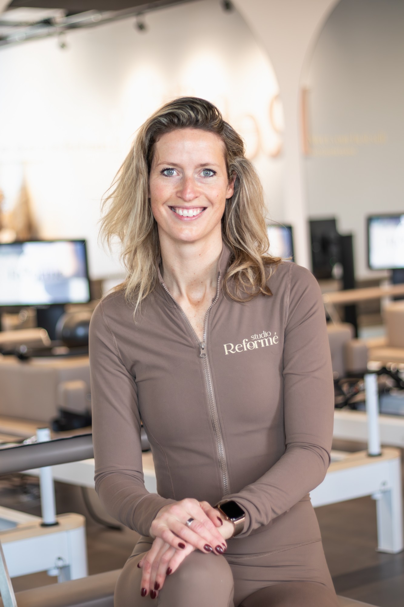 Paulien, instructrice Pilates bij Studio Réformé