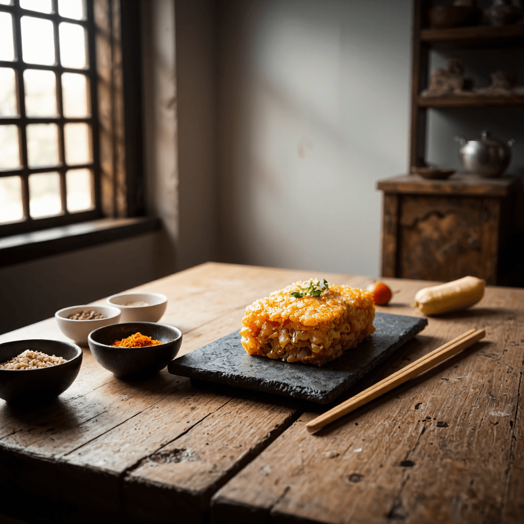 product photography of Gourmet food item