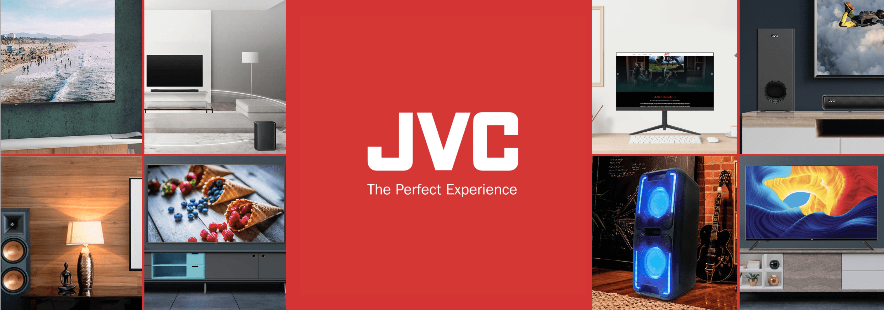 woman holding a phone and man looking at the phone. both are smiling