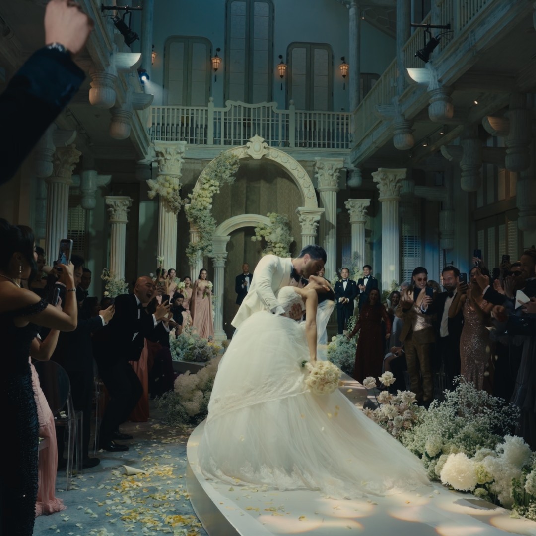 Minimalist coffee can design in hand – black and white packaging with bold typography