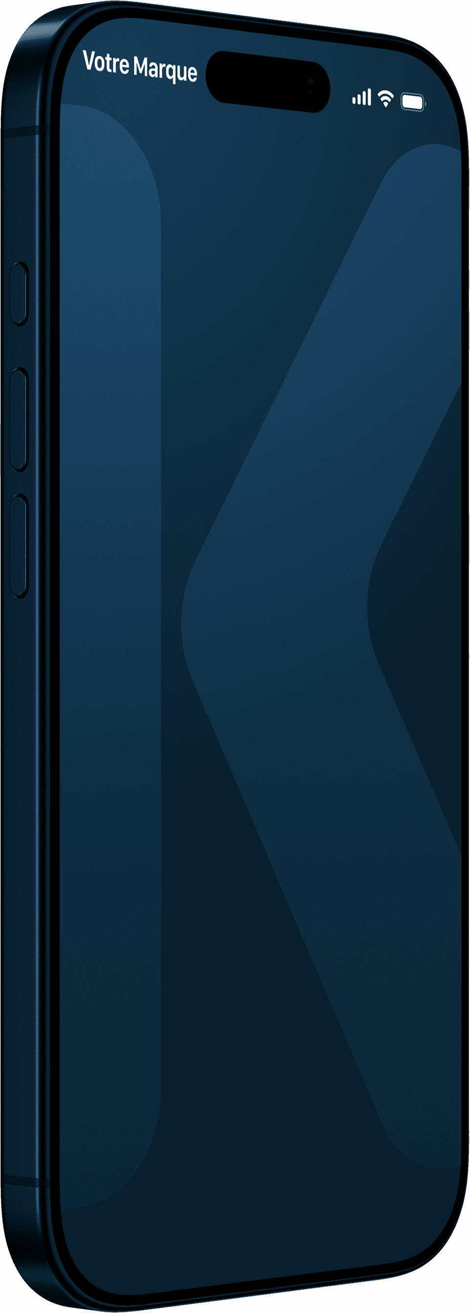 Keyros visuel clé avec iPhone de marque