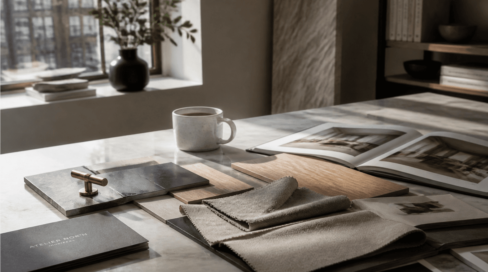 Refined kitchen interior