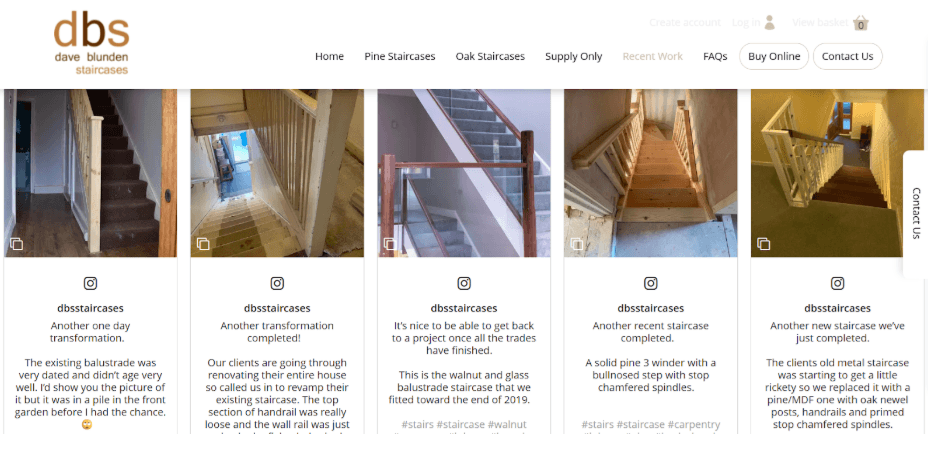 dave blunden staircases