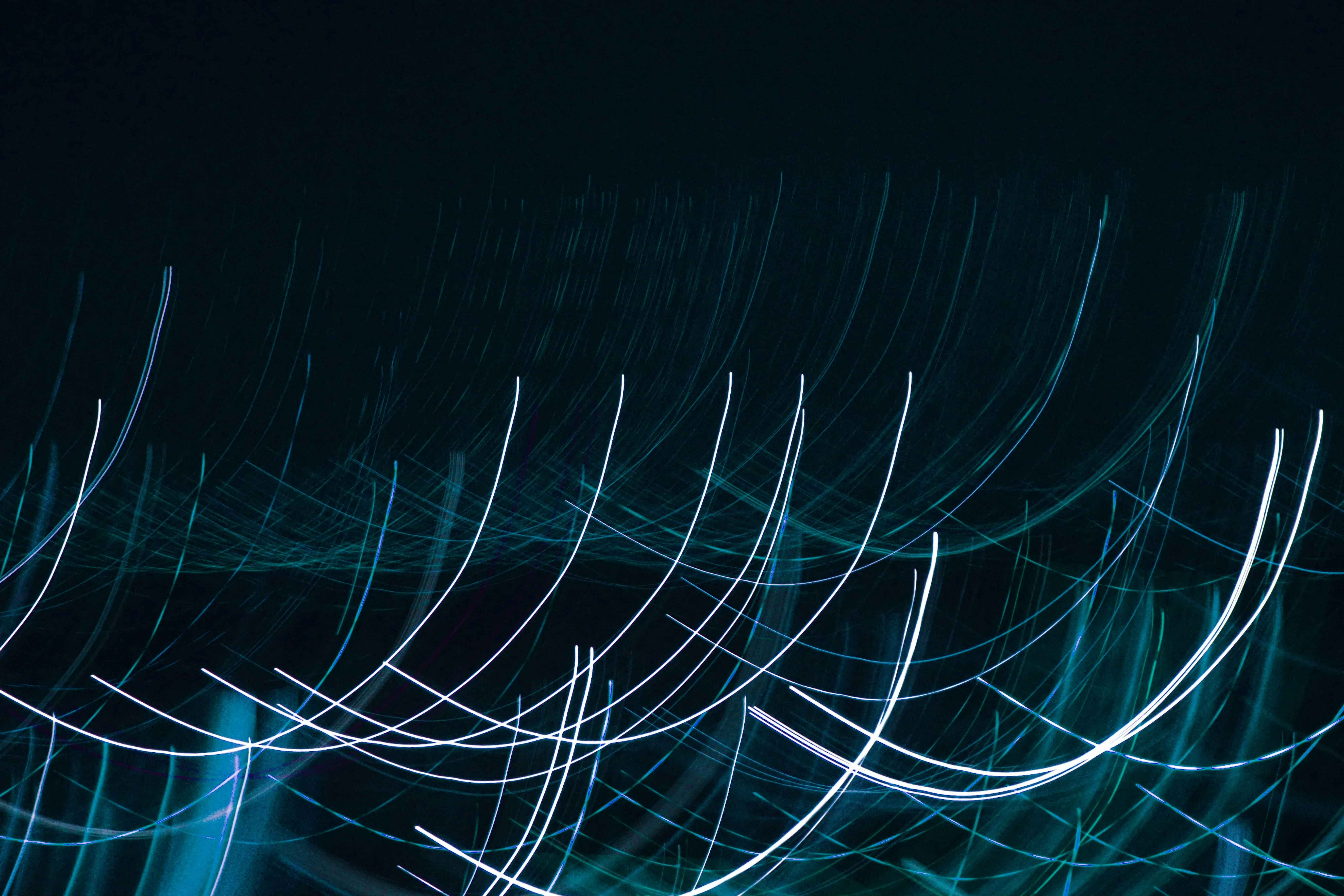 a blurry photo of lines in the dark