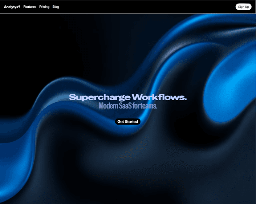 Showcase of a SaaS dashboard interface wih data visualization and cloud management tools.