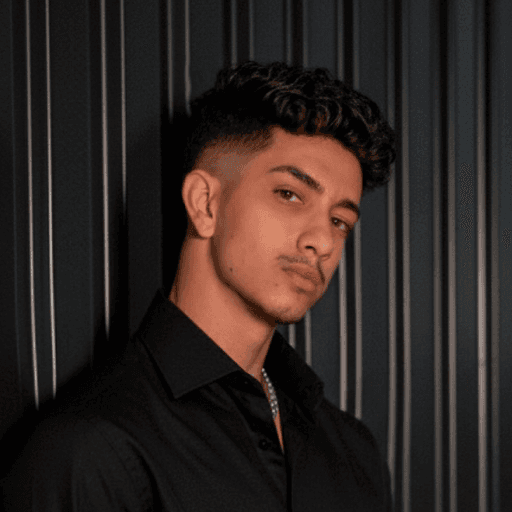 man in black button-up shirt