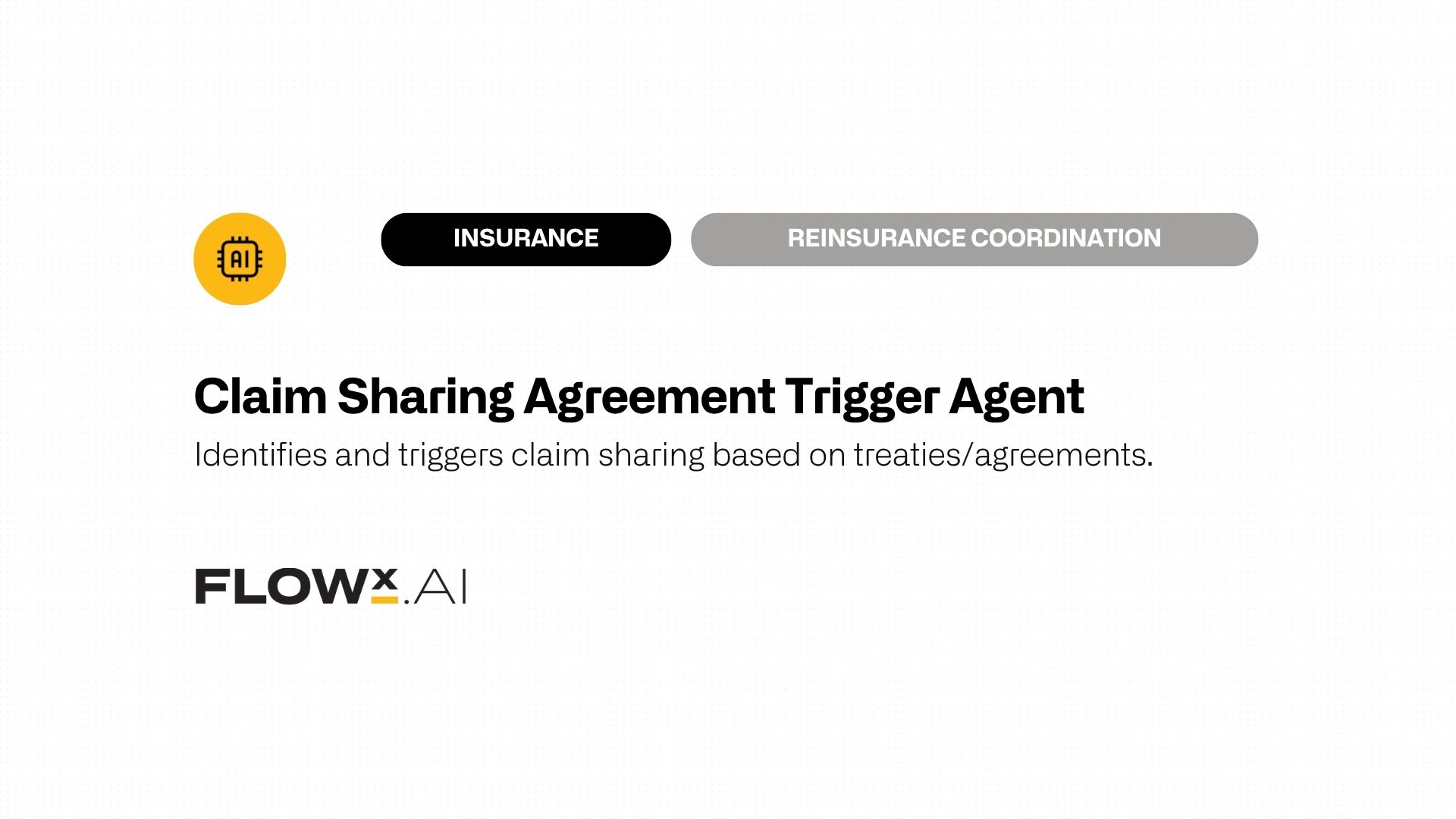 Claim Sharing Agreement Trigger Agent
