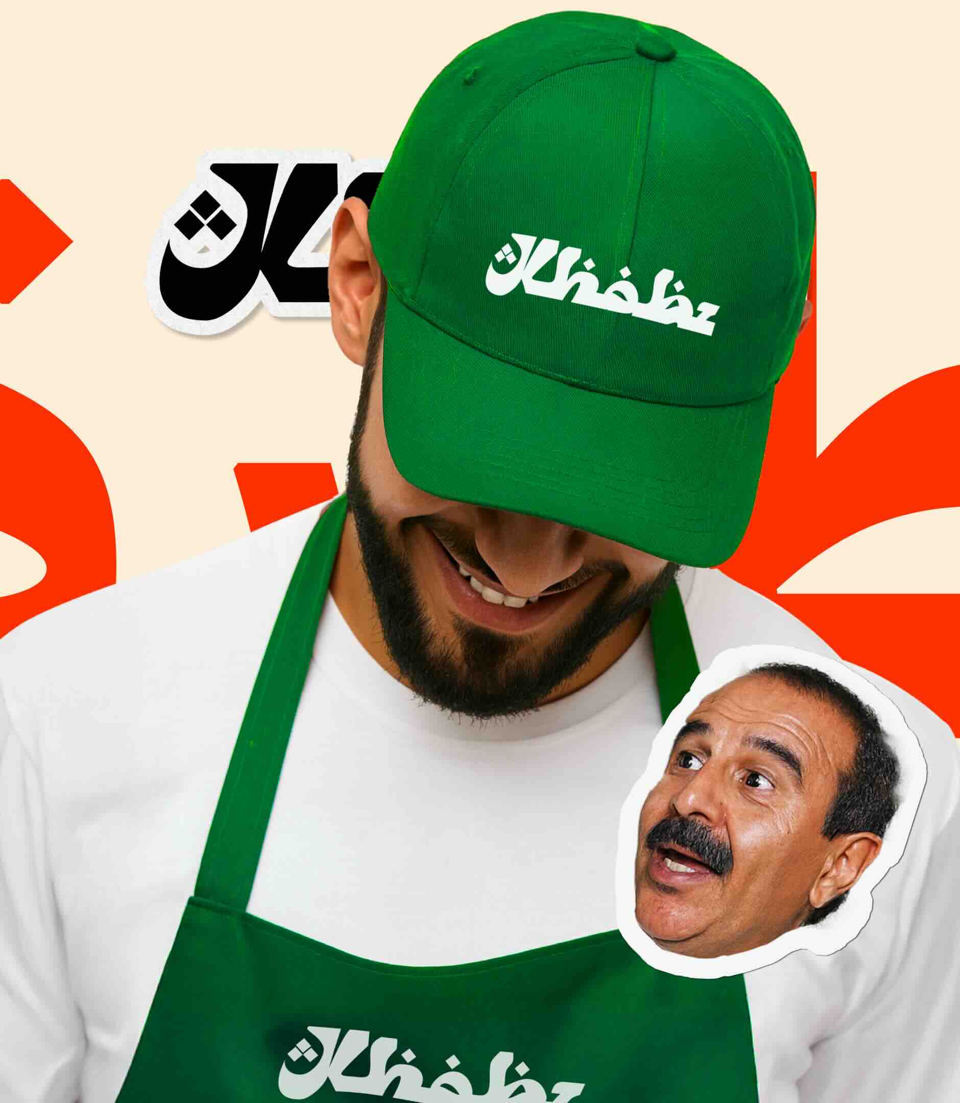 Person in a blue sweatshirt holding a tall stack of three cheeseburgers dripping with melted cheese, lettuce, tomato, and pickles.