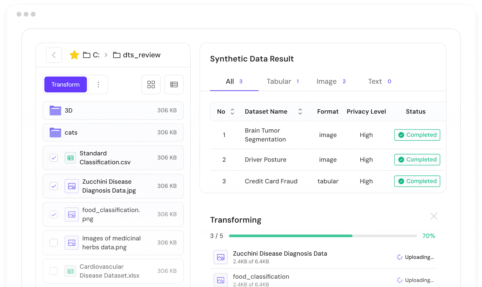 CUBIG’s Data Transfer System (DTS) breaks data privacy barriers by converting inaccessible data into secure synthetic data with differential privacy, enabling seamless distribution, sharing, and fostering innovation.