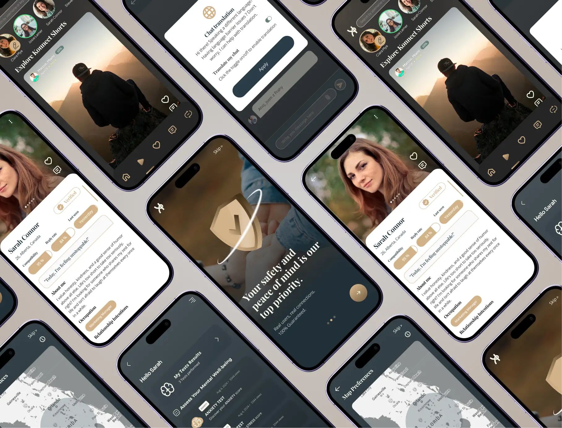 Konnect global discovery and diverse profile experience