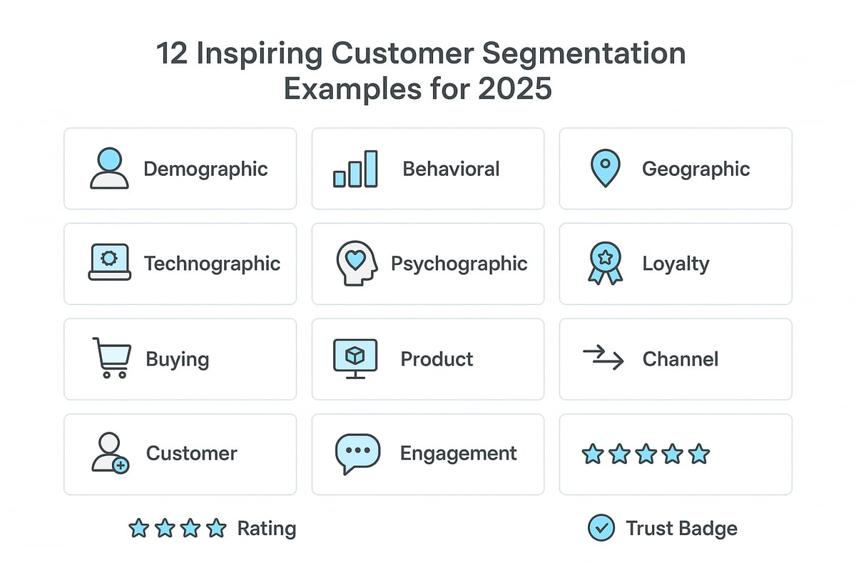 12 Inspiring Customer Segmentation Examples for 2025