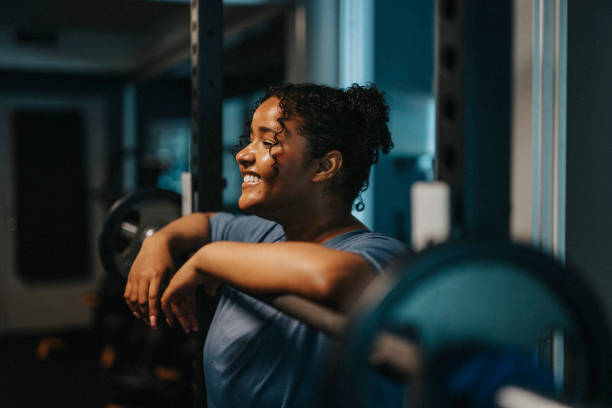 an image of a woman in a gym