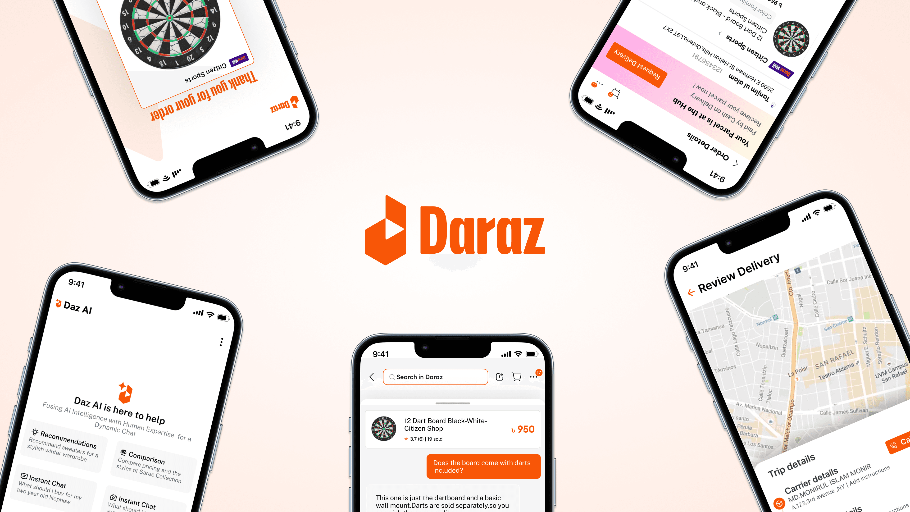 Daraz Last mile delivery and AI Feature Case study Thumbnail
