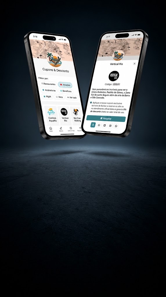 A background image behind the signup panel