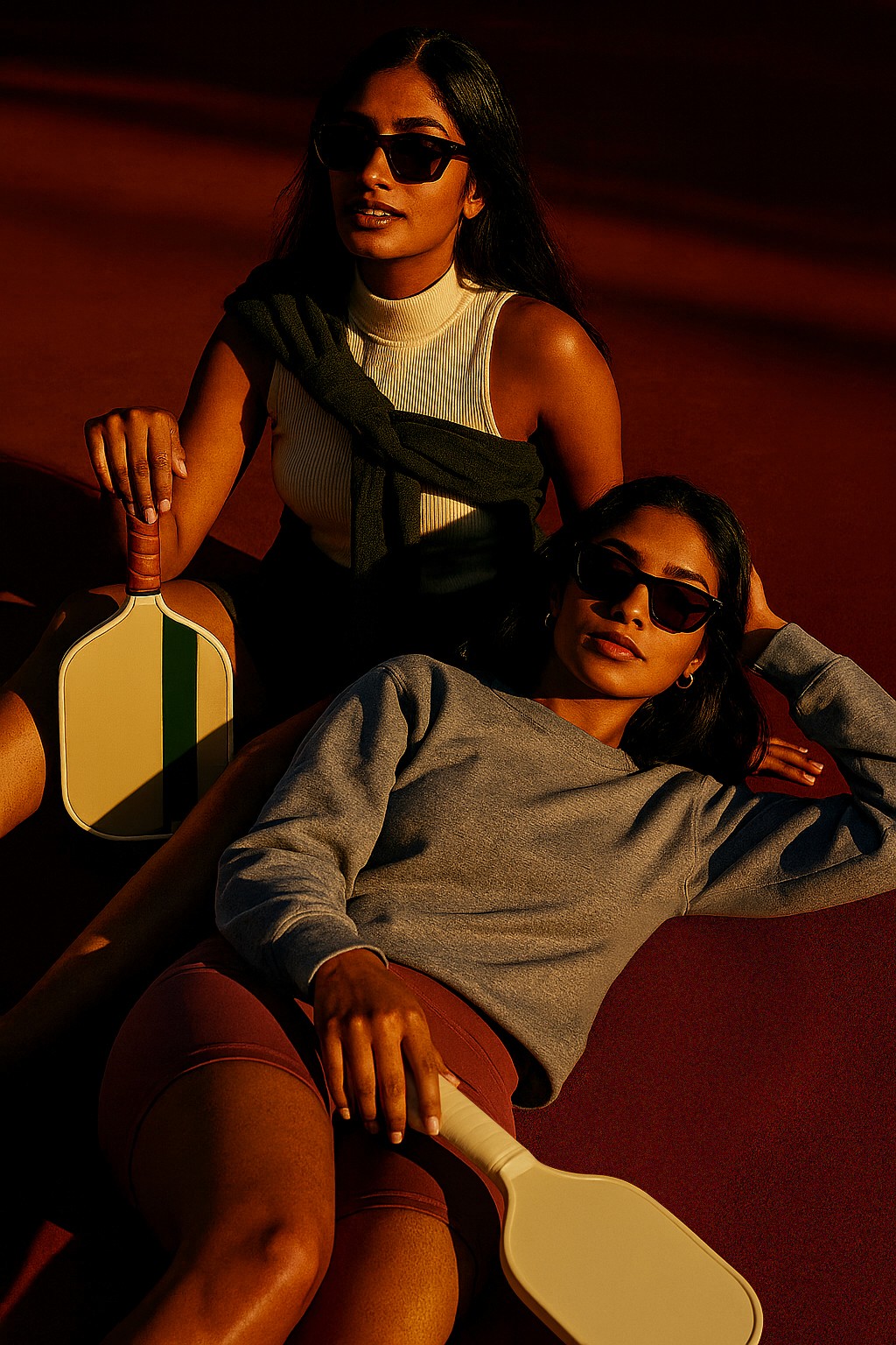 Concetrated triathlete grayscale