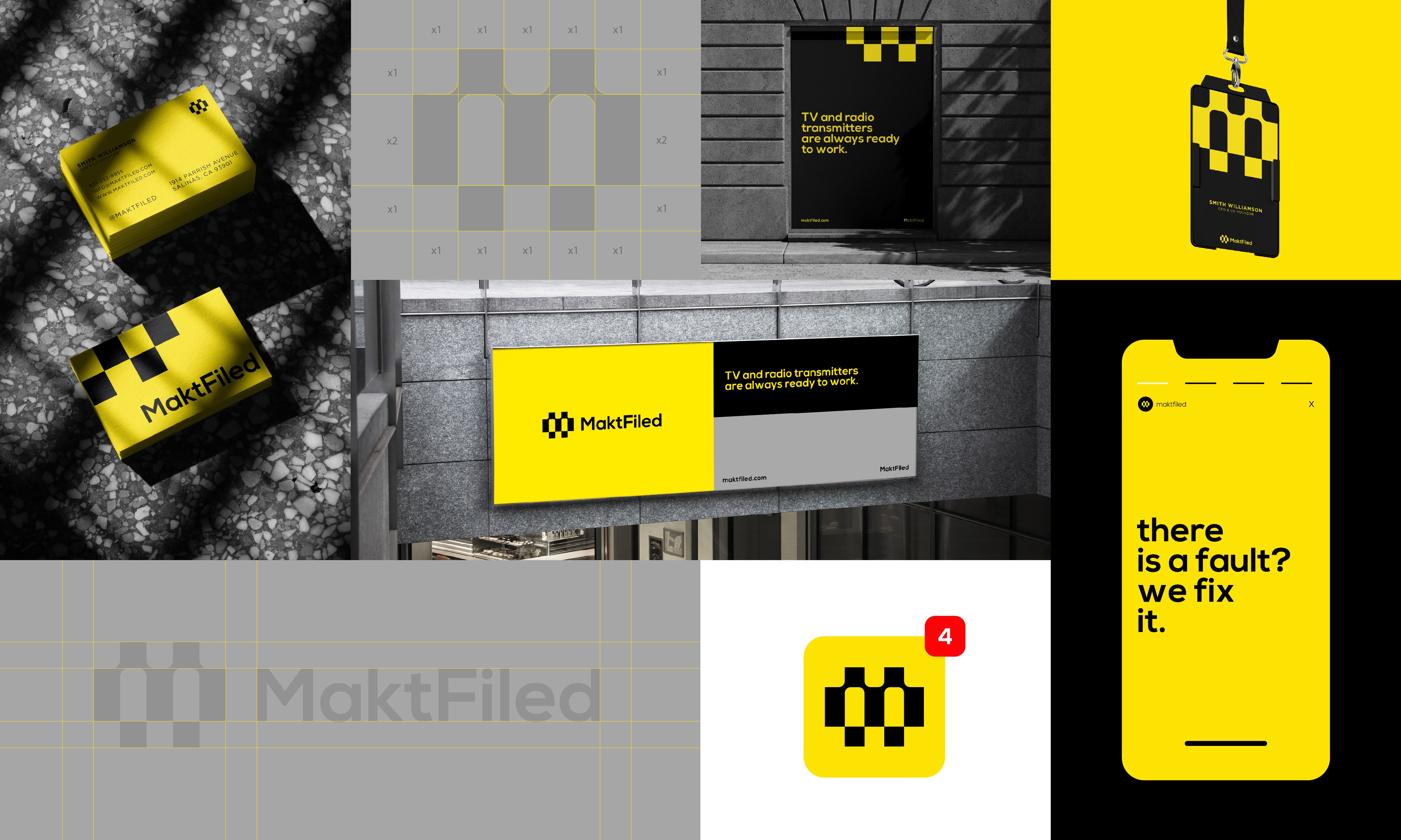 MaktFiled brand identity 