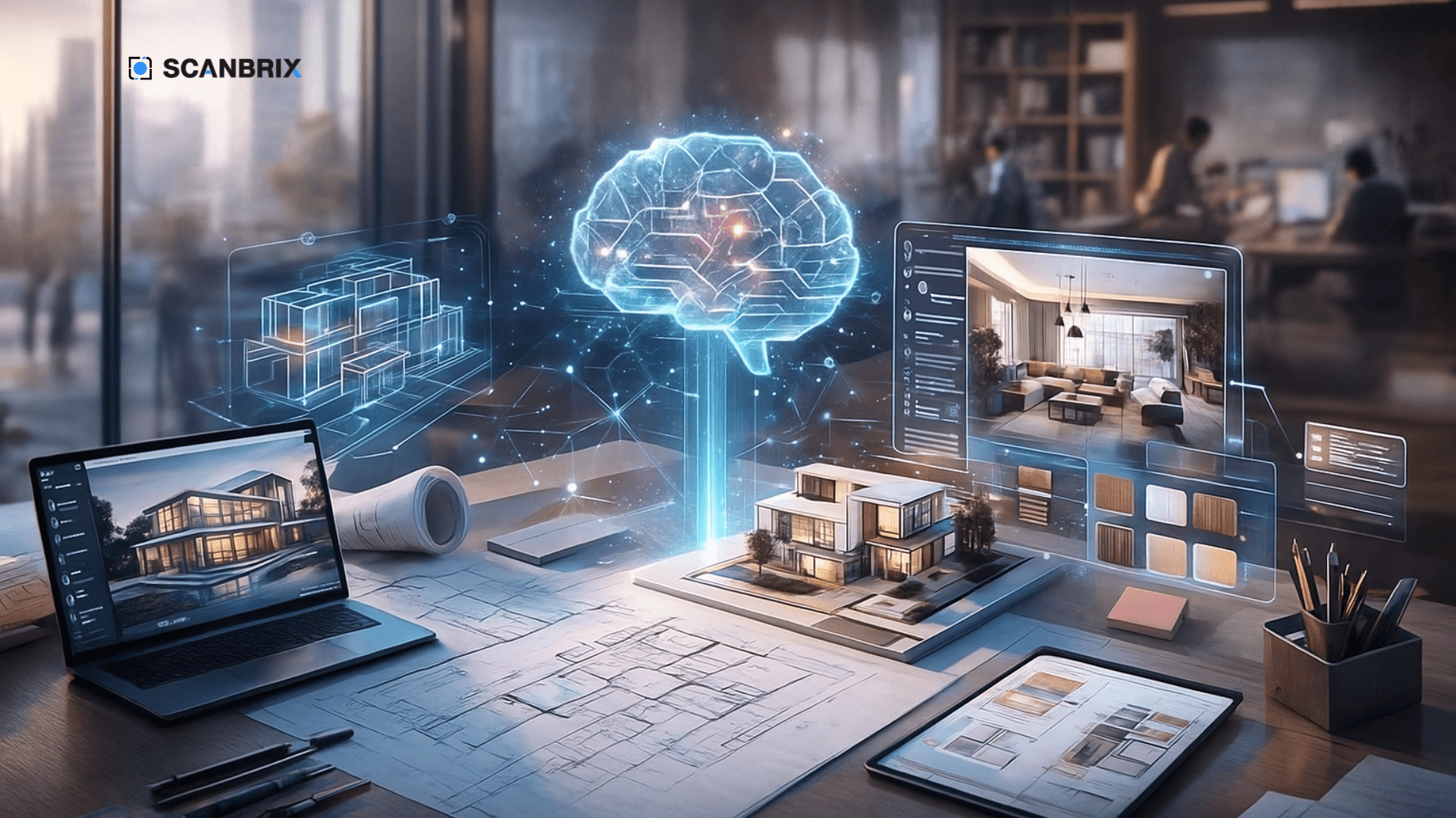 AI is transforming how architects and designers work. Learn how to use it to summarize briefs, generate layouts, detect clashes, and speed up documentation. Scanbrix