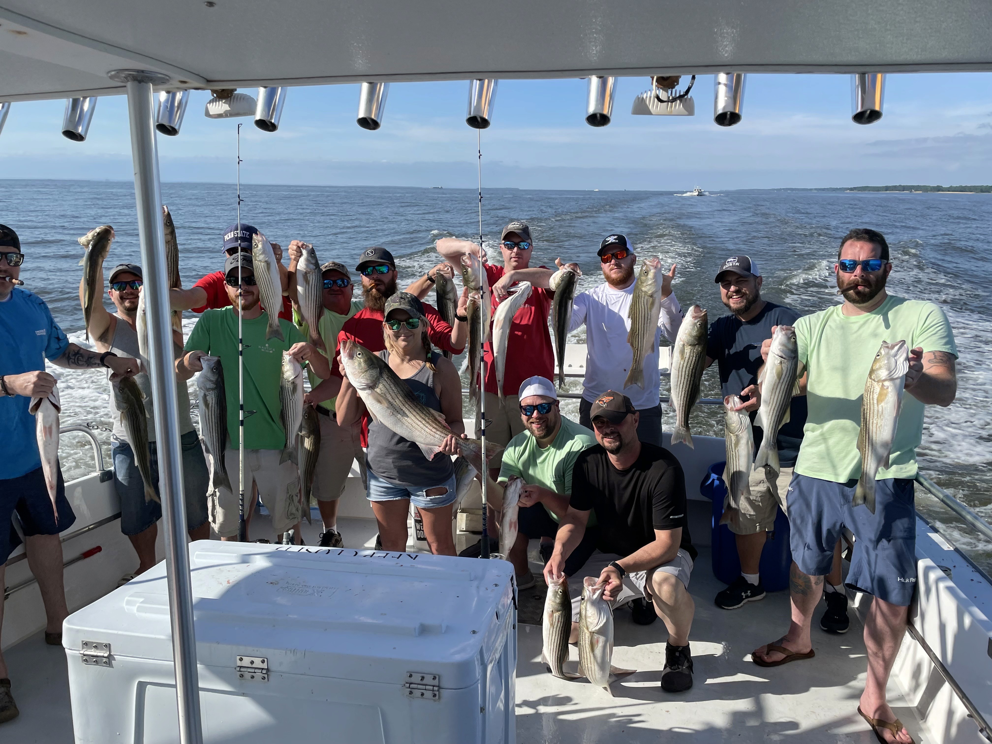 Fishing with the crew