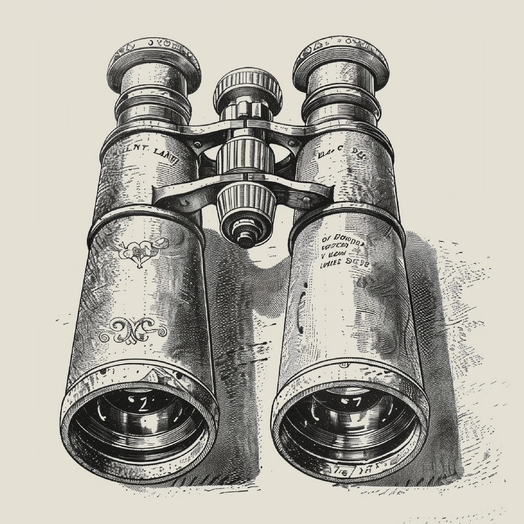 Explorer Elixir Illustration Binoculars