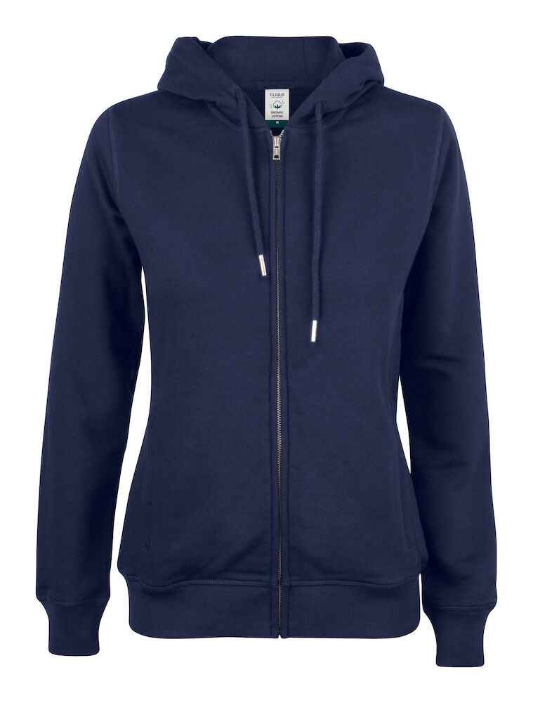 Werksweater dames voor de horeca — Clique Premium OC Hoody FZ Women