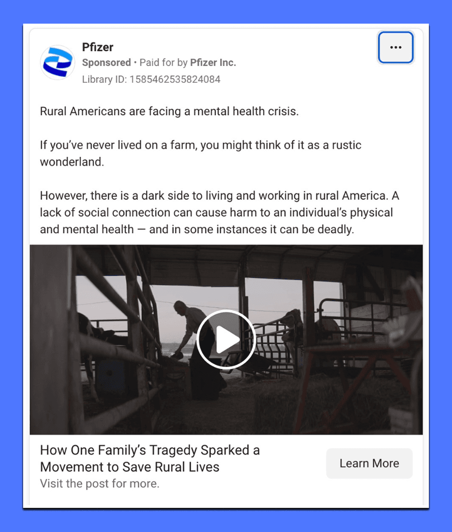 Pfizer - Rural Mental Health Awareness